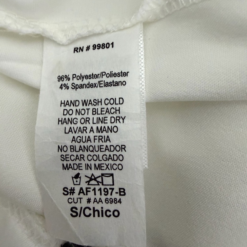 Windsor women’s Size S White High Waisted Dressy Shorts NWOT (A380)✨ - Picture 8 of 8